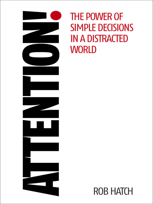 Title details for Attention! by Rob Hatch - Available
